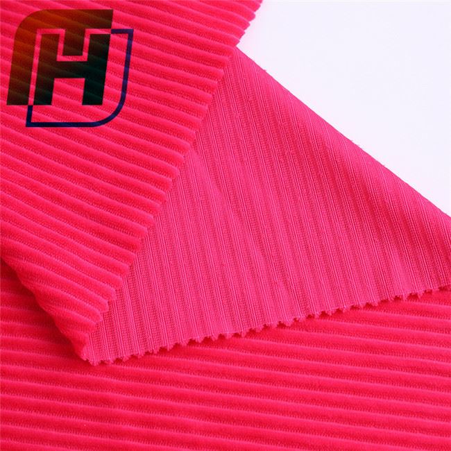 velvet stripe fabric red (7)