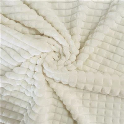 Minky square fabric
