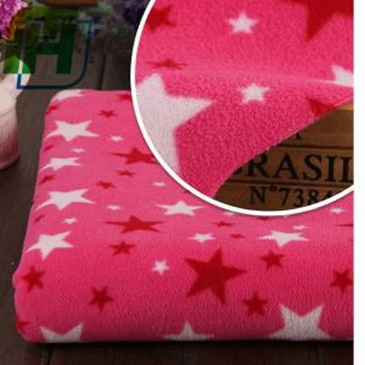 Bedruckter Polar Fleece Stoff