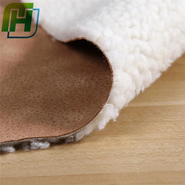 Gebundener Sherpa Fleece Stoff