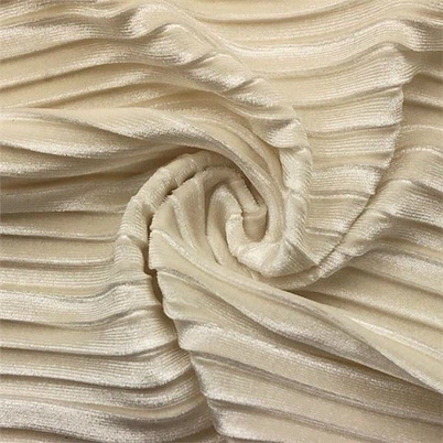 Polsterung aus gequetschtem Samt