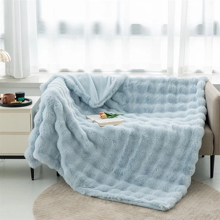 Rabbit Bubble Nap Blanket