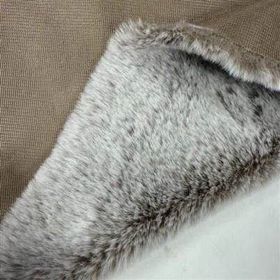 Kaninchen -Kunstpelzkissen Stoff